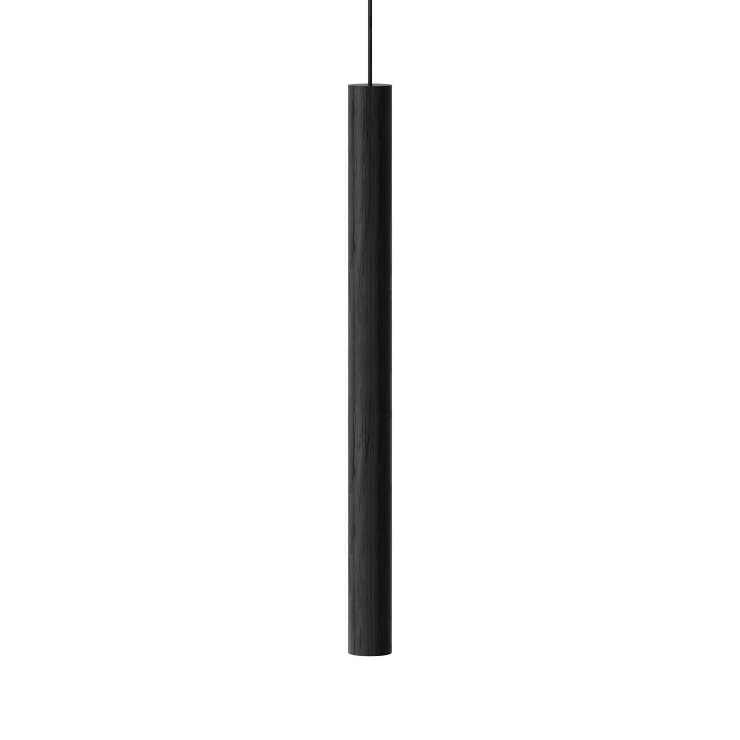 Chimes Tall Pendant Lamp by UMAGE #Black Oak