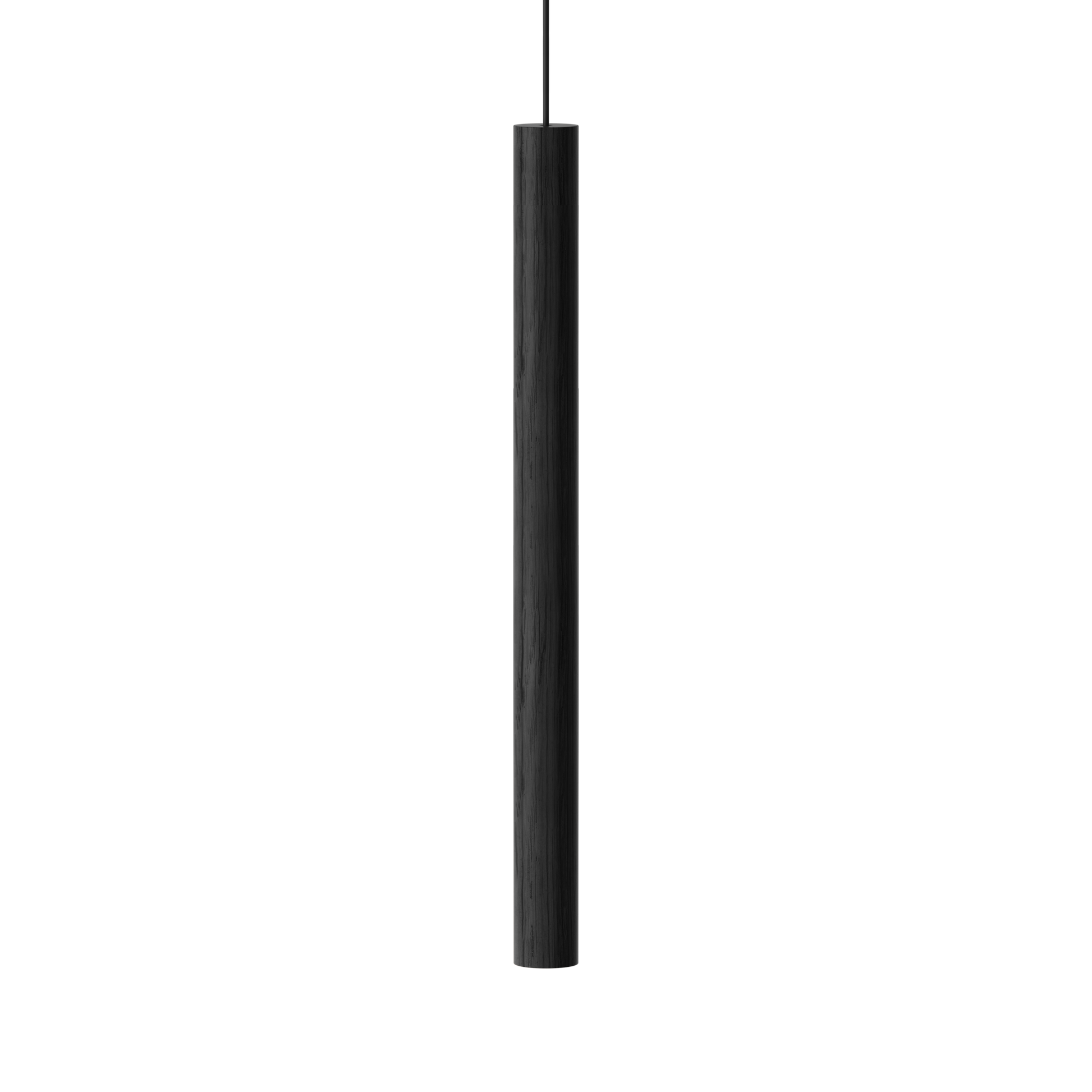 Chimes Tall Pendant Lamp by UMAGE #Black Oak