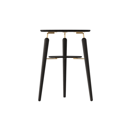 My Spot Side Table by UMAGE #Black Oak/ Brass