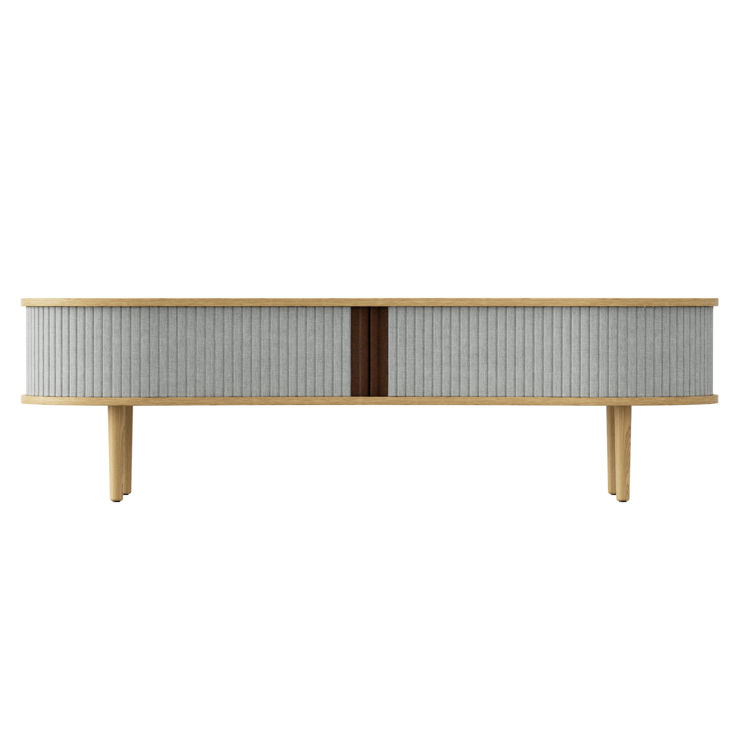 Audacious TV Bench by UMAGE #Oak/Sterling