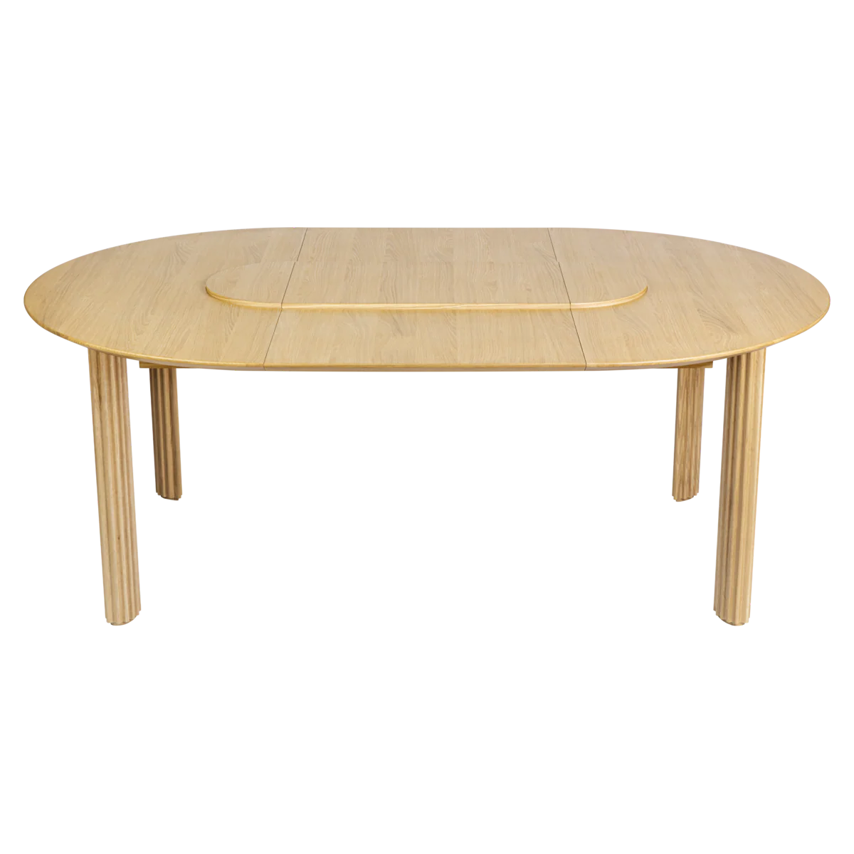 COMFORT CIRCLE - Round oak dining table