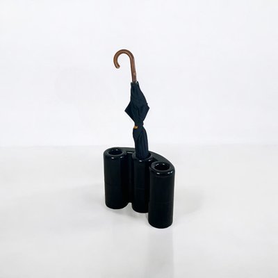 Umbrella or Vase Holder in Glossy Plastic and Curvy Shape, 1980s-YSC-2032347