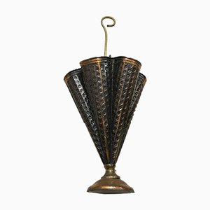 Umbrella Stand in Brass and Copper, 1970s-WQQ-929131