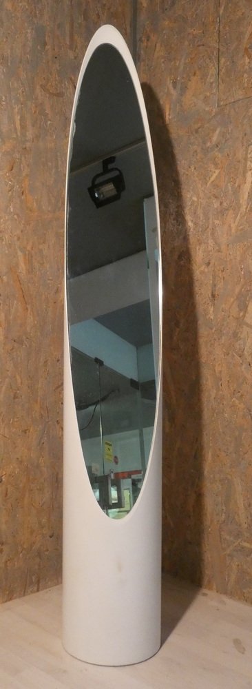 Unghia Mirror in Fiberglass, 1970s