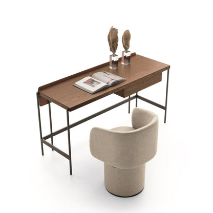 Unit Secretaire - Wood veneer secretary desk
