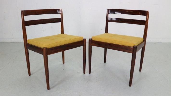 Universe 301 Dining Chairs by Kai Kristiansen for Magnus Olesen, Denmark, 1960s, Set of 4-DT-2026166