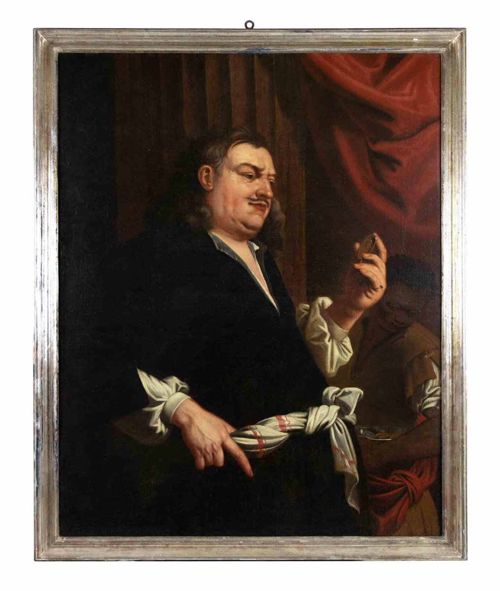 Unknown, A Rich Merchant, 18th Century, Oil on Canvas