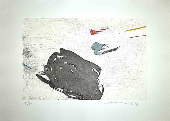 Unknown, Abstract Composition, Etching, Hsiao Chin, 1977-ZCI-988797