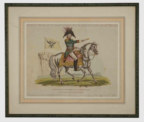 Unknown, Alexander Emperor, Original Lithograph, 1816-ZCI-959182