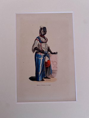 Unknown, Algerian Woman, Lithograph, 1851-ZCI-880472