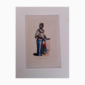 Unknown, Algerian Woman, Lithograph, 1851-ZCI-880472