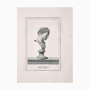 Unknown, Ancient Roman Bust, Original Etching, 18th Century-ZCI-1383118