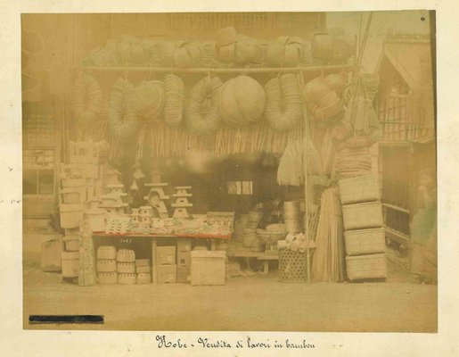 Unknown, Ancient View of Kobe, Vintage Photograph, 1890s-ZCI-1379971