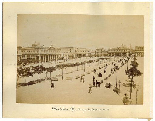 Unknown, Ancient View of Montevideo, Photo, 1880s, Set of 2-ZCI-911986