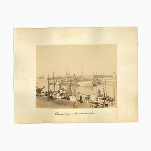 Unknown, Ancient View of the Port of Buenos Aires, Photo, 1880s-ZCI-911967