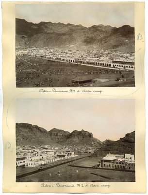 Unknown, Ancient Views of Aden, Original Albumen Print, 1880s/90s-ZCI-949364