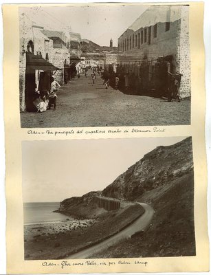 Unknown, Ancient Views of Aden, Original Albumen Print, 1880s/90s-ZCI-949381