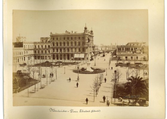 Unknown, Ancient Views of Montevideo, Uruguay, Photo, 1880s, Set of 2-ZCI-911975