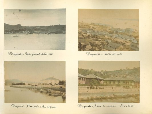 Unknown, Ancient Views of Nagasaki, Albumen Print, 1880s-1890s, Set of 8-ZCI-938929