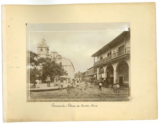 Unknown, Ancient Views of Panama City, Photos, 1880s, Set of 2-ZCI-911988