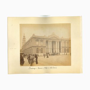 Unknown, Ancient Views of Santiago, Chile, Photo, 1880s, Set of 2-ZCI-911985