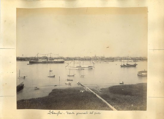 Unknown, Ancient Views of Shanghai, Albumen Prints, 1890s, Set of 2-ZCI-948236