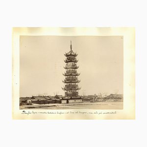 Unknown, Ancient Views of Shanghai, Albumen Prints, 1890s, Set of 4-ZCI-949365