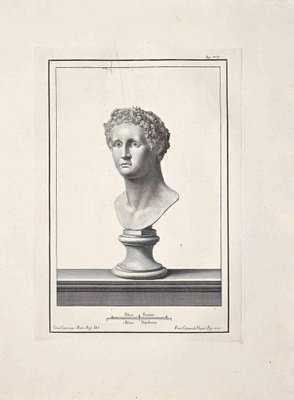 Unknown, Antiquities of Herculaneum Exposed, Original Etching, 18th Century-ZCI-1383097