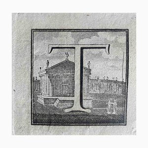 Unknown, Antiquities of Herculaneum: Letter T, Etching, 18th Century-ZCI-1759144