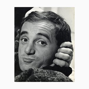 Unknown - Charles Aznavour by Pietro Pascuttini - Vintage Photo - 1960s-ZCI-825175