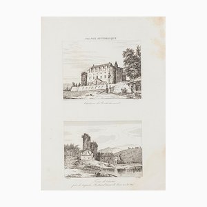 Unknown, Chateau De Rochechouart, Etching, 19th Century-ZCI-885368