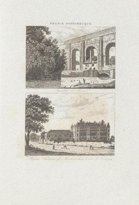 Unknown - Cityscapes - France Pittoresque - Original Etching - 19th Century-ZCI-876620