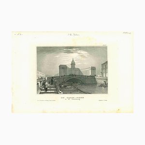 Unknown, Die Kasan-Kirche (St. Petersbourg), Original Lithograph, 1850s-ZCI-1758931