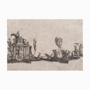 Unknown - Faun Parade - Original Etching - 17th Century-ZCI-870857