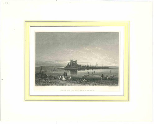 Unknown, Fouldrey Castle, Original Lithograph, Mid 19th Century-ZCI-1379179