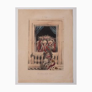 Unknown, Gare Dessous, Lithograph, 19th Century-ZCI-871282