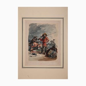 Unknown - Garibaldi and the Garibaldini - Original Lithograph - 19th Century-ZCI-873327