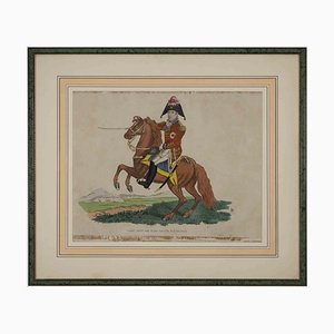 Unknown, General Sir Eire Coote, Original Watercolor Lithograph, 1816-ZCI-964202