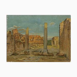 Unknown, Imperial Forums and Coliseum, Oil Painting-ZCI-1759331