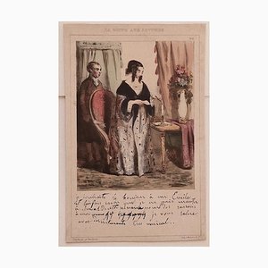 Unknown - La Boite Aux Lettres - Original Lithograph on Paper - 19th Century-ZCI-839441