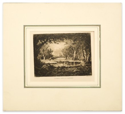 Unknown, La Mare in the Clearing, After-Etching N. Diaz De La Pena, 1880-ZCI-845034