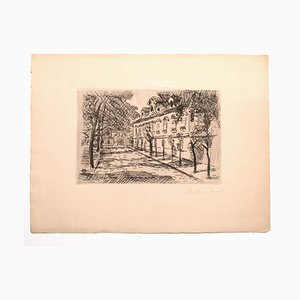 Unknown - Landscape - Original Etching on Paper - 1927-ZCI-830722