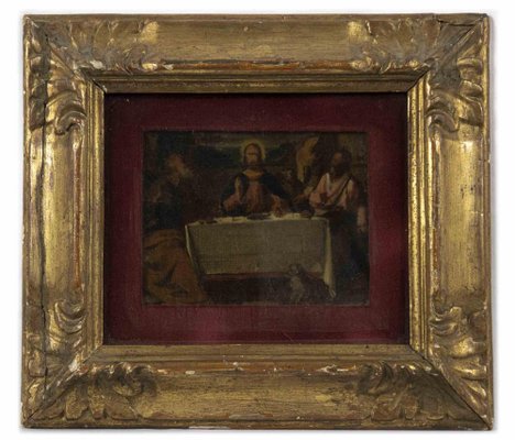 Unknown, Last Supper, Oil Painting, 19th Century-ZCI-1759207