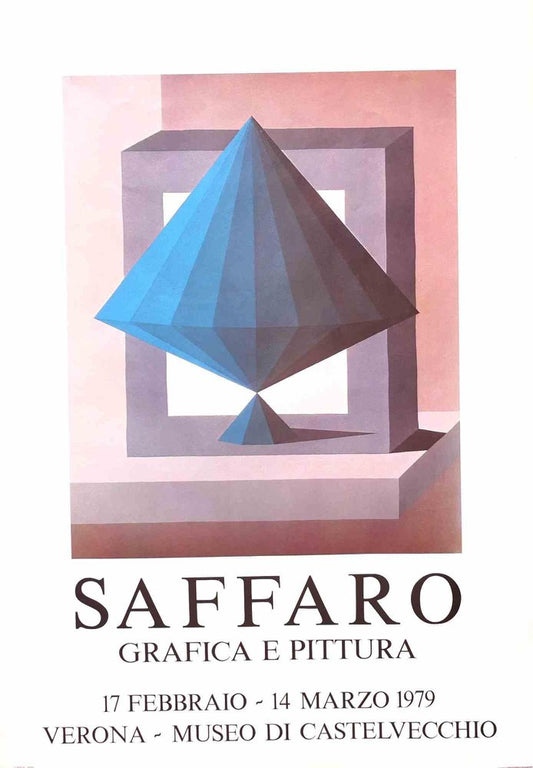 Unknown, Lucio Saffaro, Vintage Poster, 1979