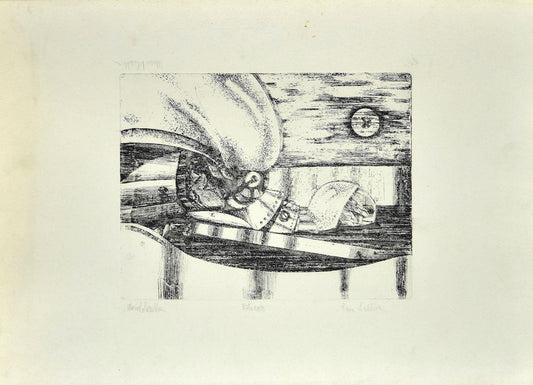 Unknown, Moto Cross, Etching, Late 20th Century