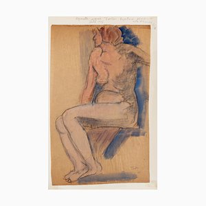 Unknown, Nude of Woman, Mixed Media, 1926-ZCI-852376