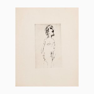 Unknown, Nude, Original Etching on Paper, 20th Century-ZCI-808861