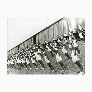 Unknown, Physical Training Session, Black & White Photograph, 1930s-ZCI-972106