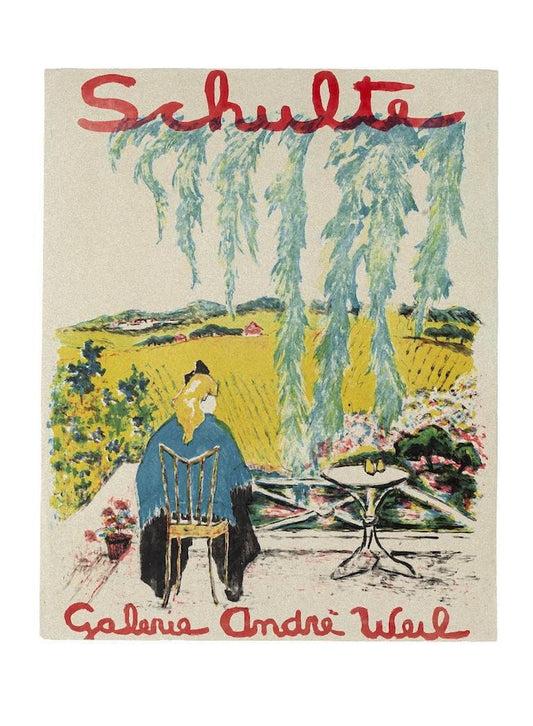 Unknown, Schulte Exhibition Poster, Offset Print, Late 20th Century