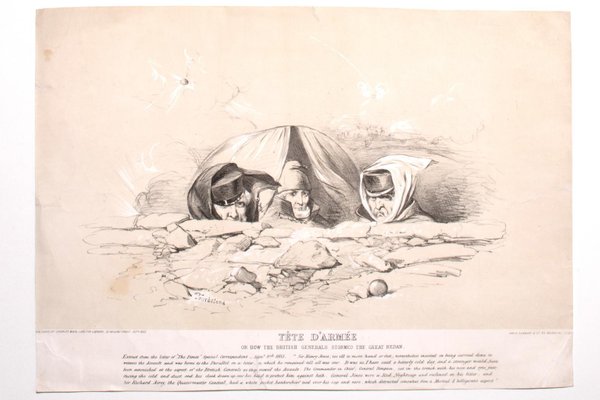 Unknown - Tête d'Arme - Original Lithograph after Touchstone - 1855-ZCI-871775